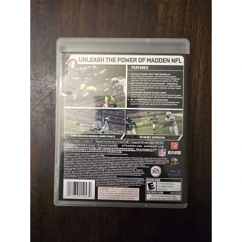 Madden NFL 07 (Sony PlayStation 3, 2006)